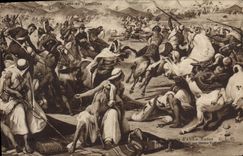 VINTAGE POSTCARD Museum Of Versailles Smaal d' Abd E Kader