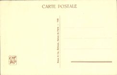 VINTAGE POSTCARD Under the Olive-trees