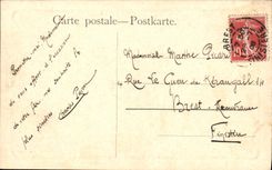 VINTAGE POSTCARD To lay down Sun