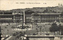 CPA Paris La Place De La Concorde