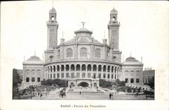 CPA Paris Palais Du Trocadero
