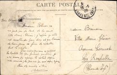 VINTAGE POSTCARD Paris Trocadero Elephant Rhinoceros