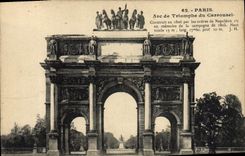 CPA Paris Arc De Triomphe Du Carrousel