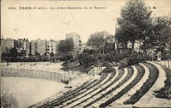 CPA Paris Les Arenes Romaines Rue De Navarre