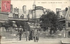 CPA Paris Le Musee De Cluny