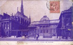 CPA Paris Saint Chapelle au palais de justice
