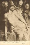 VINTAGE POSTCARD Royal Museum Of Antwerp Christ to the Rubens straw