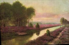 VINTAGE POSTCARD Aus Der Luneburger Heide