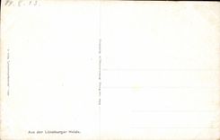 VINTAGE POSTCARD Aus Der Luneburger Heide