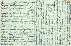 VINTAGE POSTCARD Paris the Palate Of the Senate Interior Court Entry of the room of the meetings