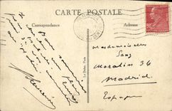 CPA Paris Gare Du Nord Et Boulevard Denain Tramway