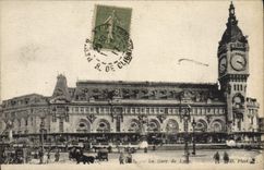CPA Paris La Gare De Lyon 
