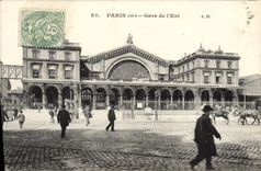 CPA Paris La Gare De l'Est