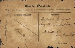 VINTAGE POSTCARD Paris the Gate Holy Honors in 1685