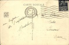VINTAGE POSTCARD Paris House Of international New Caledonia Fair colonial 1931