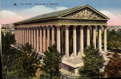 CPA Paris L'Eglise De La Madeleine