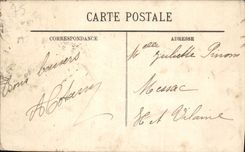 VINTAGE POSTCARD Paris the Place De I' Opera And the stattion of the Subway