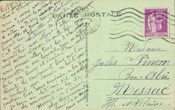 VINTAGE POSTCARD Paris Institute Pasteur Street Of Doctor Roux