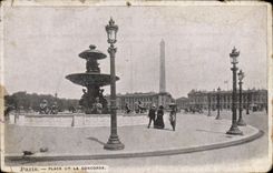 CPA Paris Place De La Concorde