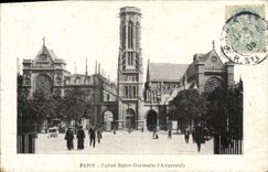 CPA Paris Eglise Saint Germain I'Auxerrois