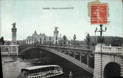 CPA Paris Pont Alexandre III
