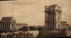 VINTAGE POSTCARD Paris Fortress De Vincennes