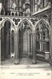 CPA Paris Interieur De La Sainte Chapelle Le Maitre Autel Escalier