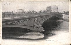 CPA Paris Le Pont Mirabeau