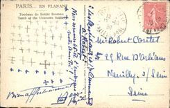 CPA Paris En Flanant Tombeau Du Soldat inconnu