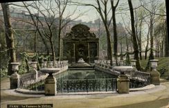 CPA Paris La Fontaine De Medicis
