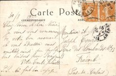 VINTAGE POSTCARD Paris Theater Of the French Comedy