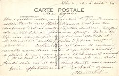 VINTAGE POSTCARD Church Of the Paris Val de Grâce