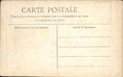 VINTAGE POSTCARD Paris Small Newspaper the Pantheon