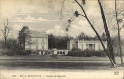 CPA Bois de Boulogne Chateau de Bagatelle
