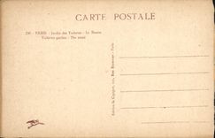 CPA Paris Jardin des Tuileries Le Bassin