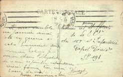 VINTAGE POSTCARD Paris the bridge with the exchange and law courts Tower of the clock