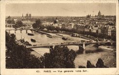 CPA Paris Vue Generale