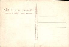 CPA Paris Le musee de Cluny 