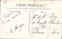 VINTAGE POSTCARD Paris Bois de Boulogne House of Armenonville