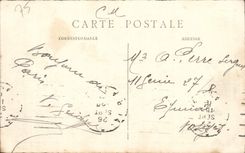 VINTAGE POSTCARD Paris Palate of Luxembourg the Senate Children