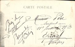 VINTAGE POSTCARD Bois de Boulogne the Lower Lake