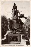 VINTAGE POSTCARD Paris the Monument Victor Hugo