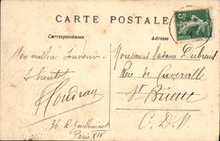 CPA Paris La Basilique du Sacre Coeur et le Campanile