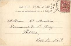 CPA Paris Place Daumesnil et le Chateau d'Eau Lion