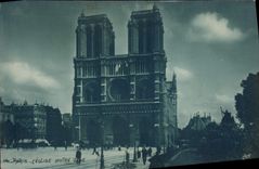 CPA Paris L'Eglise Notre Dame