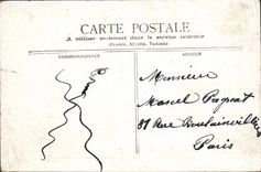 VINTAGE POSTCARD Paris Council Of State Places Palais Royal