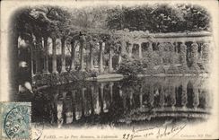 CPA Paris Le parc Monceau La colonnade