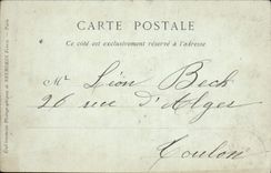 VINTAGE POSTCARD Paris the park Heap the colonnade