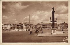 VINTAGE POSTCARD Paris And Its Wonders Place Harmony