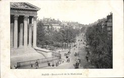 CPA Paris Boulevard de la Madeleine